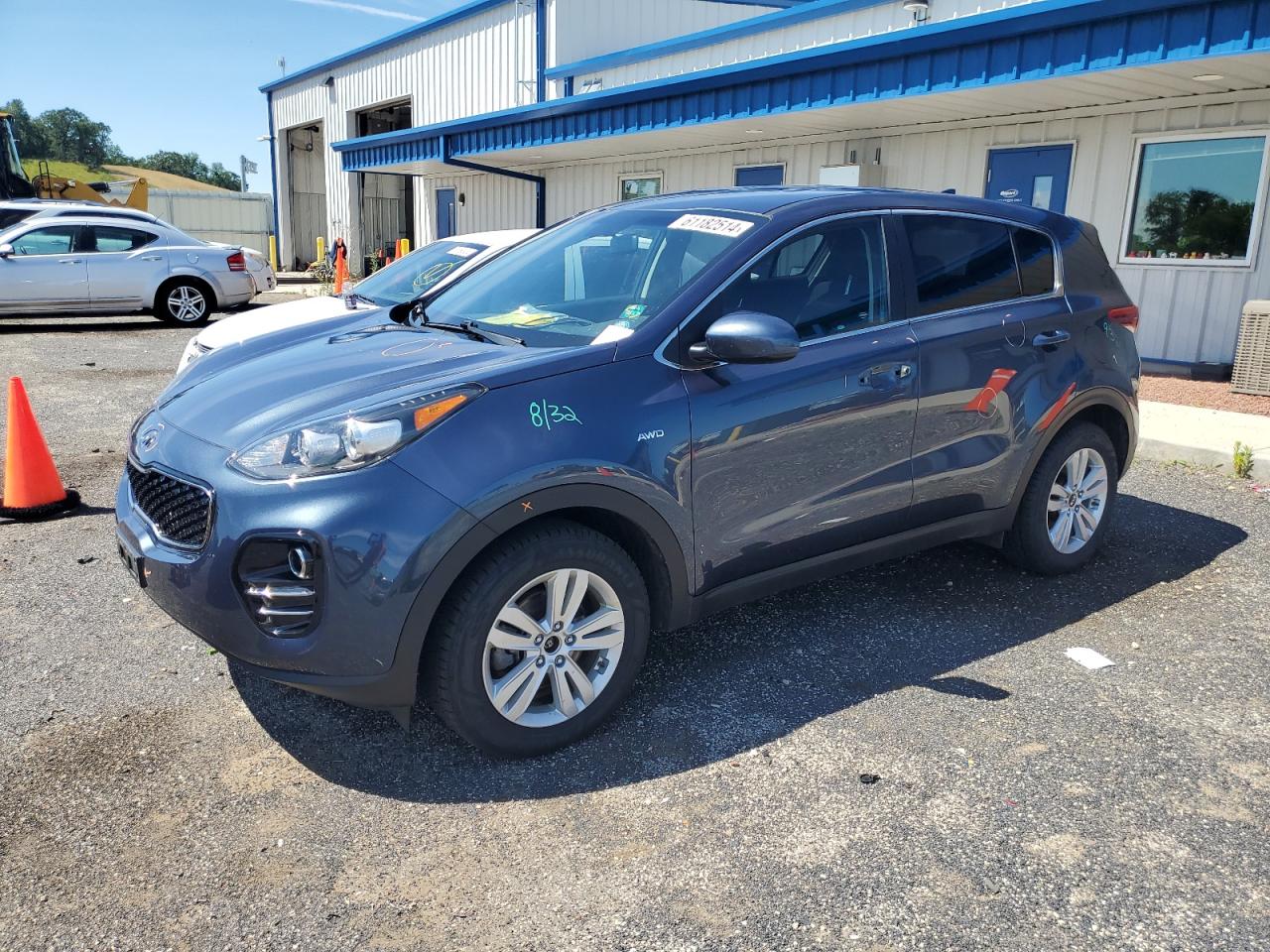 KNDPMCAC1J7428164 2018 Kia Sportage Lx