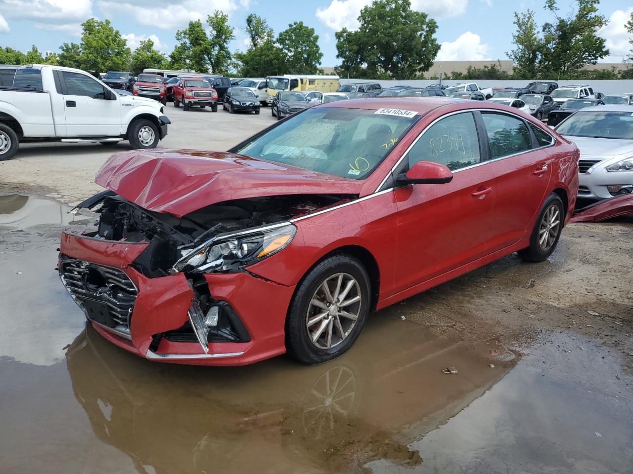 Lot #2970091334 2018 HYUNDAI SONATA SE