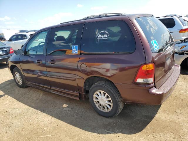 FORD WINDSTAR L 2000 burgundy  gas 2FMZA5141YBA25109 photo #3