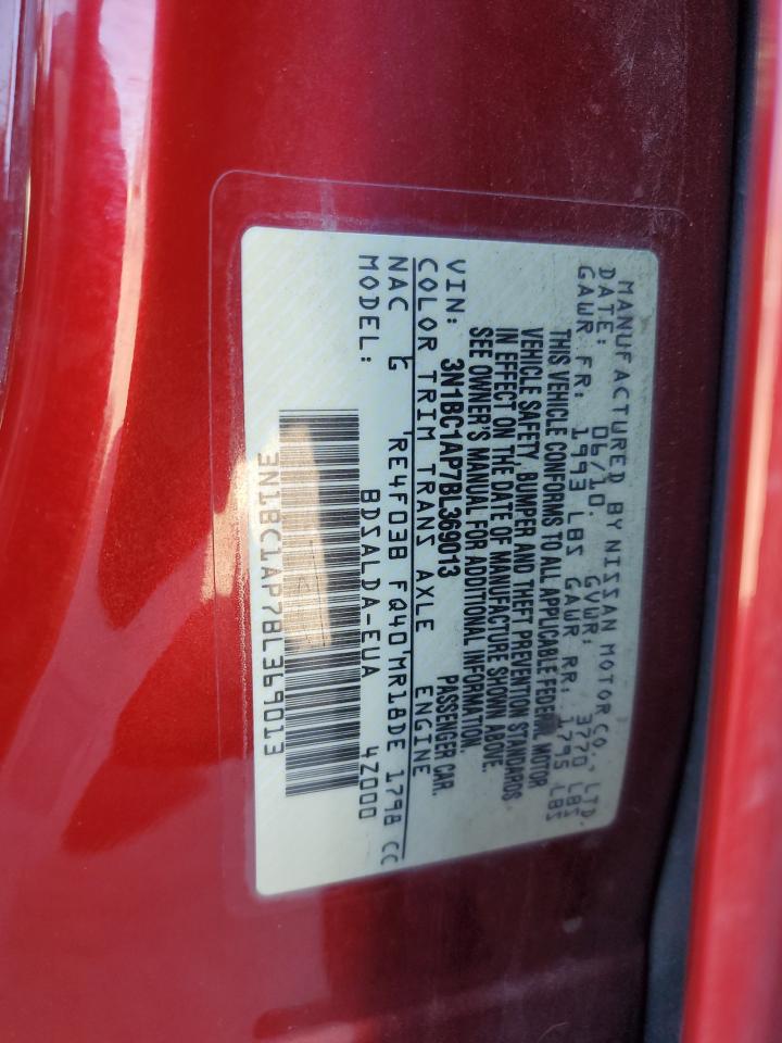 3N1BC1AP7BL369013 2011 Nissan Versa S