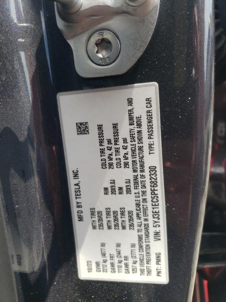 5YJ3E1EC5PF682330 2023 Tesla Model 3