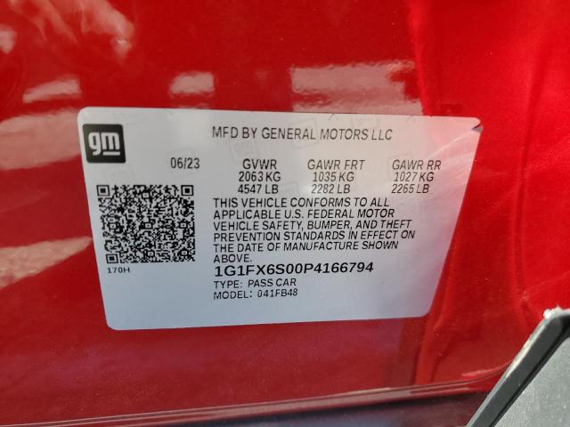 2023 CHEVROLET BOLT EV 2L - 1G1FX6S00P4166794