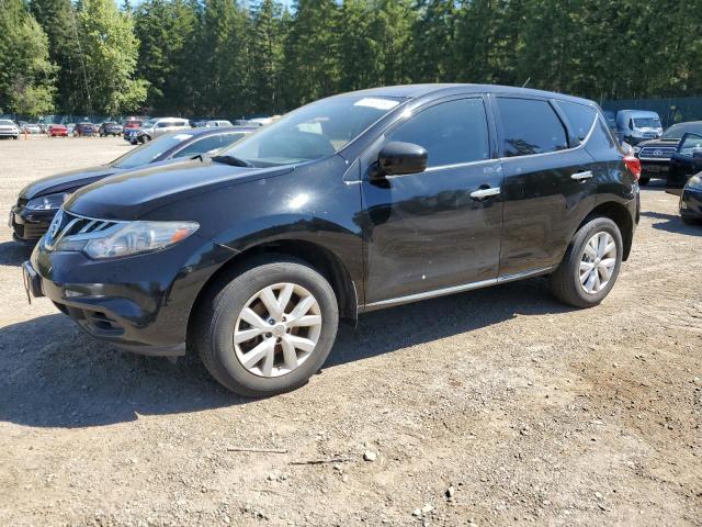 NISSAN MURANO S 2011 black  gas JN8AZ1MW9BW153107 photo #1