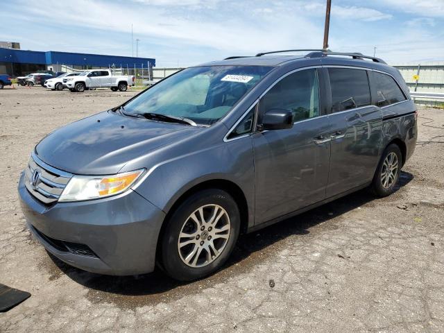 HONDA ODYSSEY EX 2012 gray  gas 5FNRL5H60CB002485 photo #1