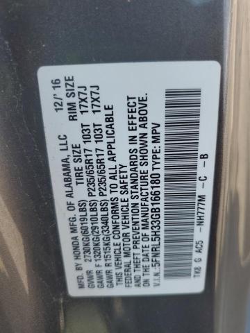 2016 HONDA ODYSSEY SE - 5FNRL5H33GB166180
