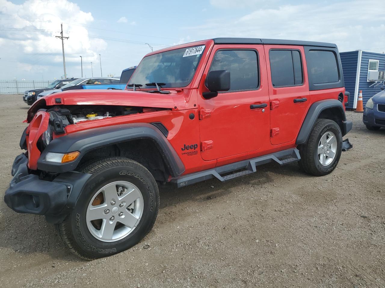 Lot #2976619561 2021 JEEP WRANGLER U