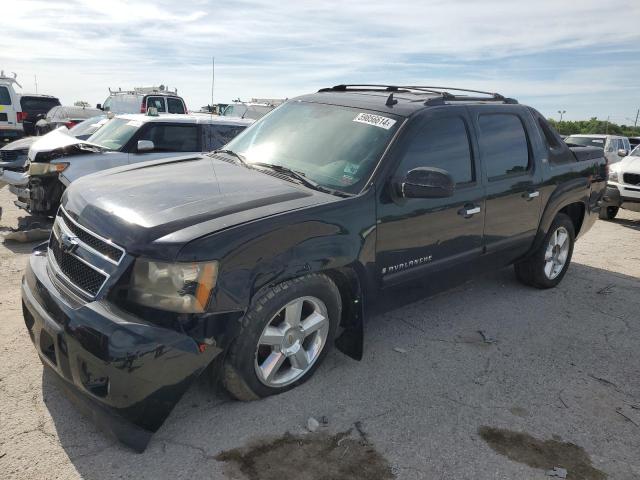 CHEVROLET AVALANCHE 2008 black sport pi flexible fuel 3GNFK123X8G190857 photo #1