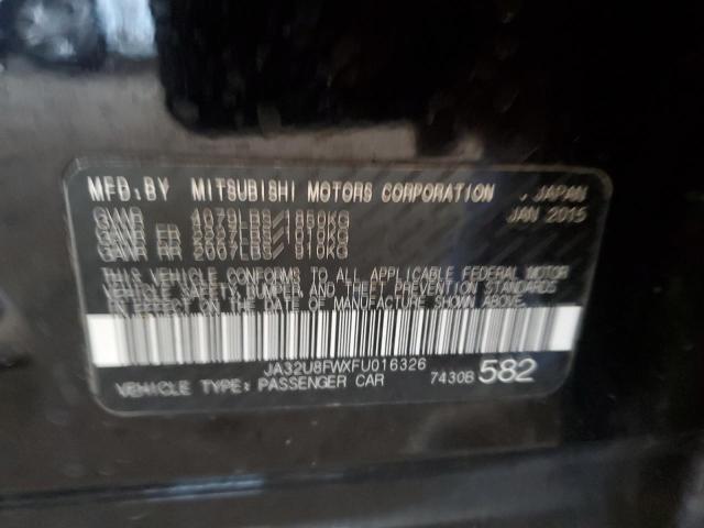 2015 MITSUBISHI LANCER GT JA32U8FWXFU016326
