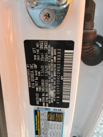 2022 KIA TELLURIDE - 5XYP3DHC2NG318392