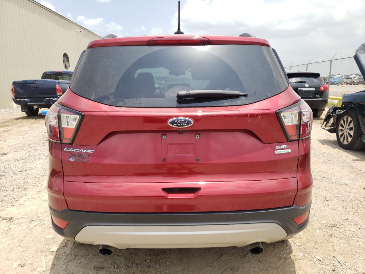 2018 Ford Escape Sel vin: 1FMCU0HD7JUB24376