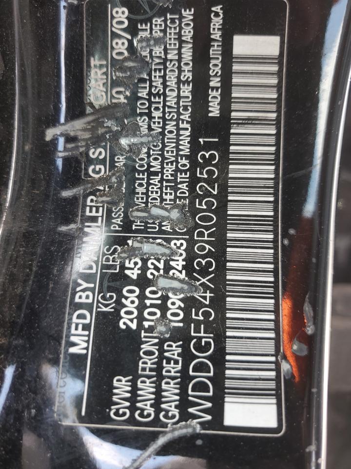 WDDGF54X39R052531 2009 Mercedes-Benz C 300