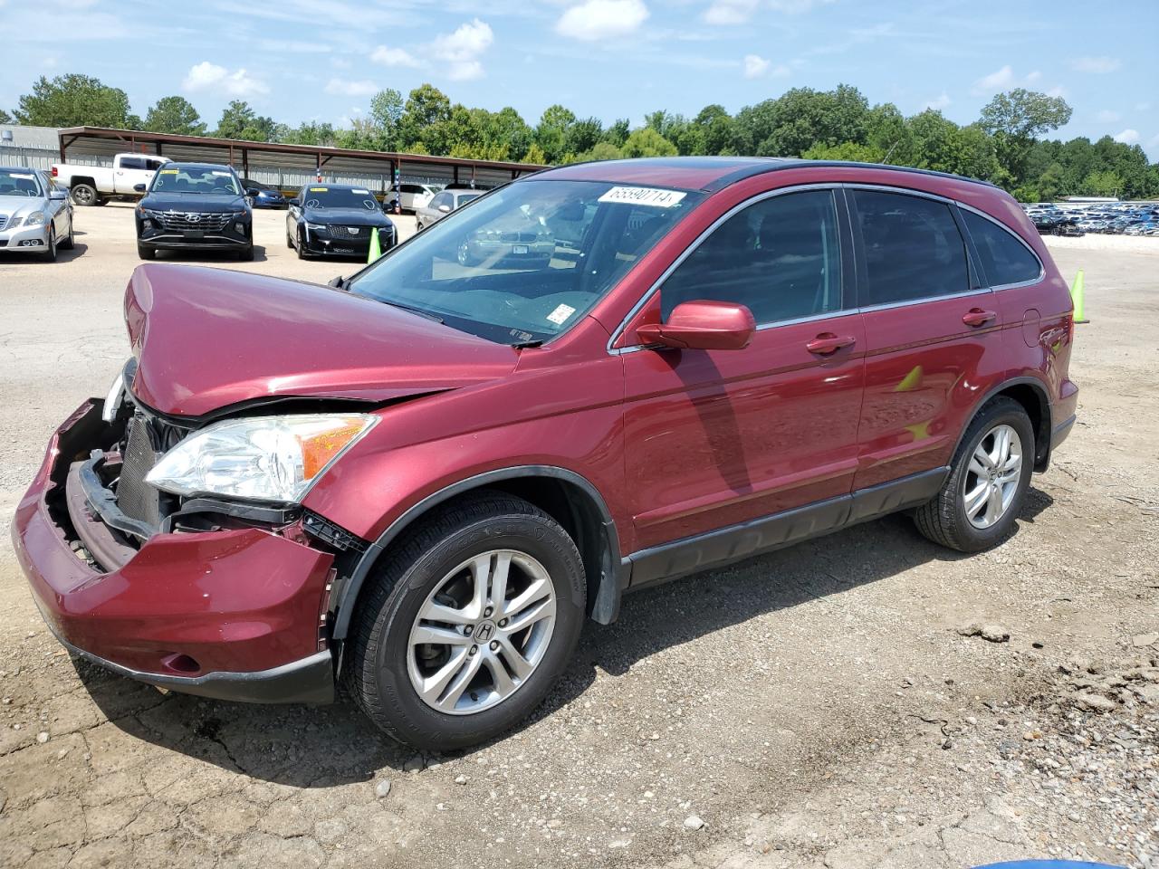 Lot #2773967441 2011 HONDA CR-V EXL