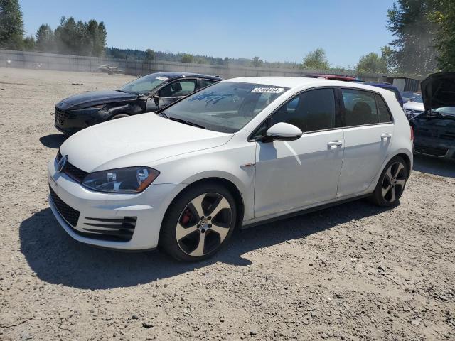 VOLKSWAGEN GTI S 2017 white  gas 3VW4T7AU2HM058619 photo #1