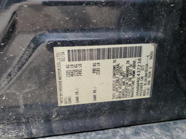 2016 NISSAN MAXIMA 3.5 - 1N4AA6AP4GC437238
