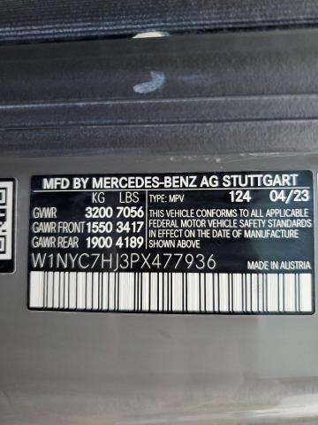 VIN W1NYC7HJ3PX477936 2023 Mercedes-Benz G-Class, 6... no.13