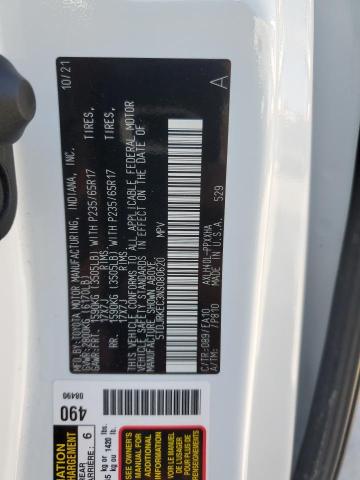 2022 Toyota Sienna Xle VIN: 5TDJRKEC3NS080620 Lot: 61366464