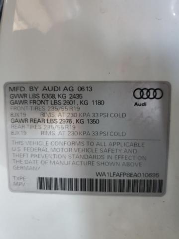 VIN WA1LFAFP8EA010695 2014 Audi Q5, Premium Plus no.12