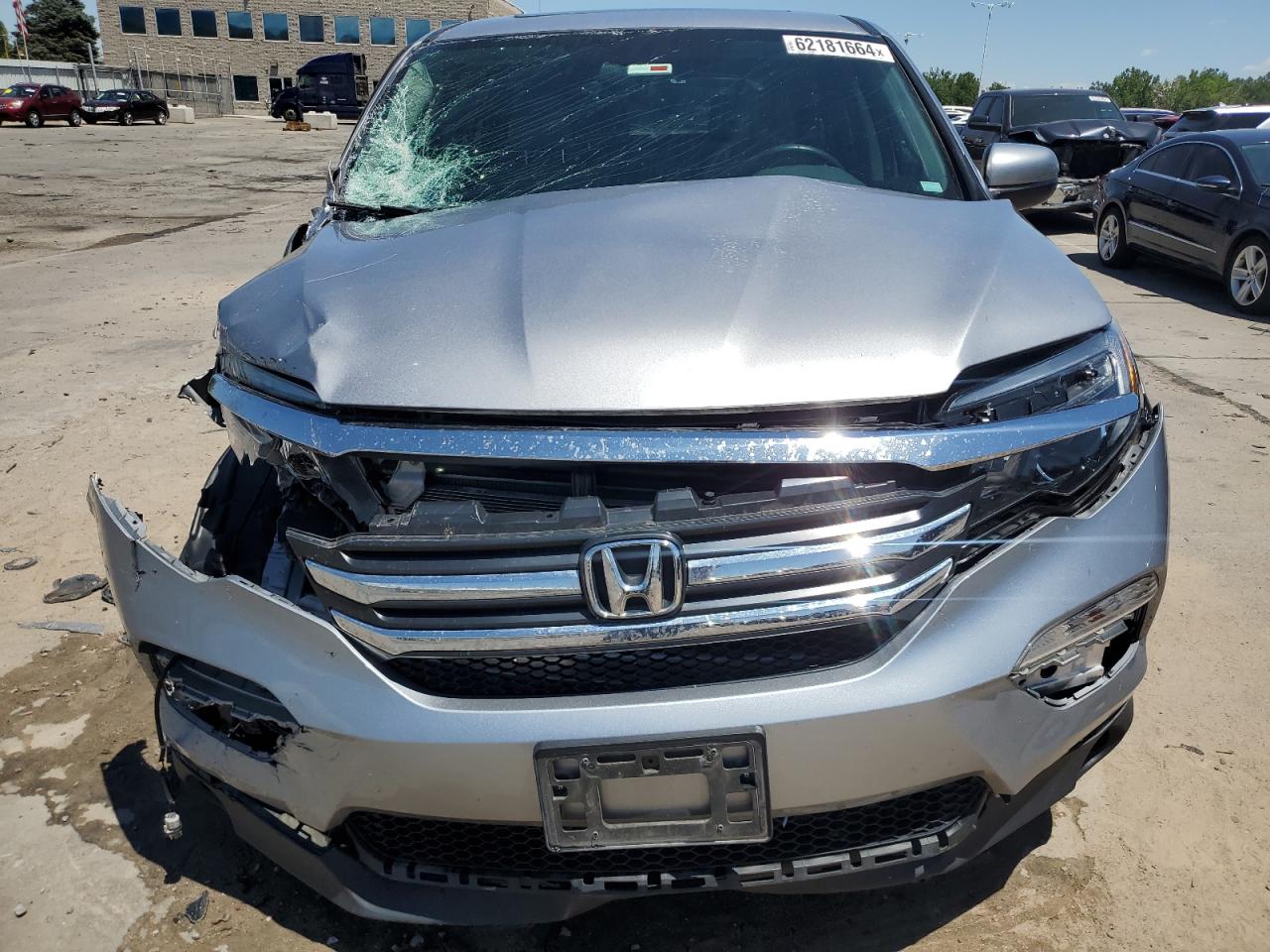 2017 Honda Pilot Exl vin: 5FNYF6H59HB020944