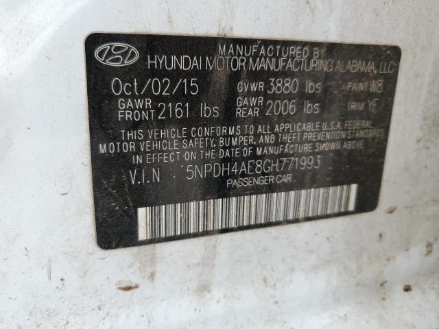 2016 HYUNDAI ELANTRA SE - 5NPDH4AE8GH771993