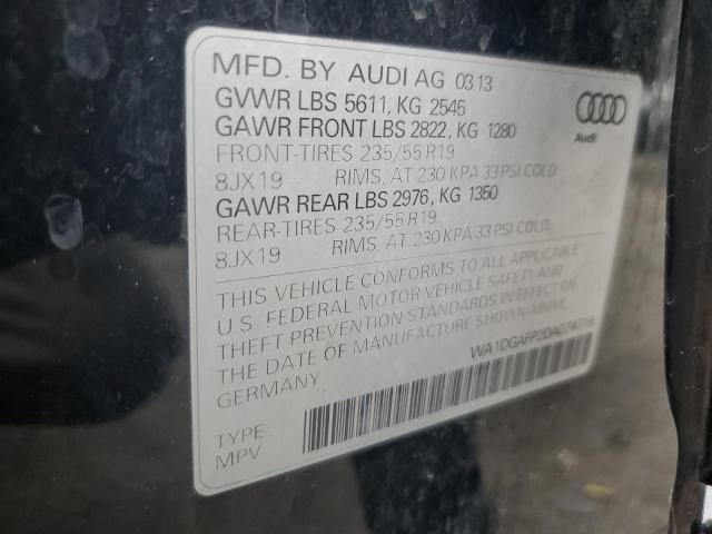 VIN WA1DGAFP2DA074716 2013 Audi Q5, Premium Plus no.13