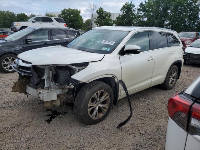 VIN 5TDJKRFH7FS098143 2015 Toyota Highlander, Xle no.1