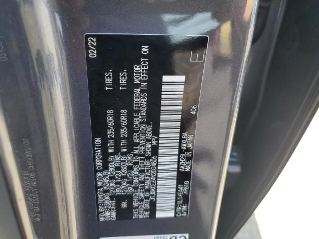 2022 Lexus Nx 350H VIN: JTJGKCEZ4N2004806 Lot: 61267594