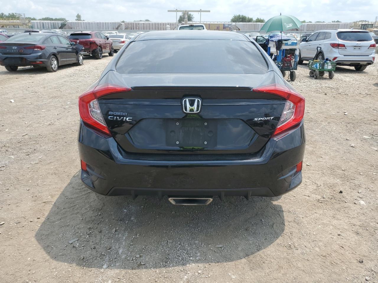 Lot #2888857988 2020 HONDA CIVIC SPOR