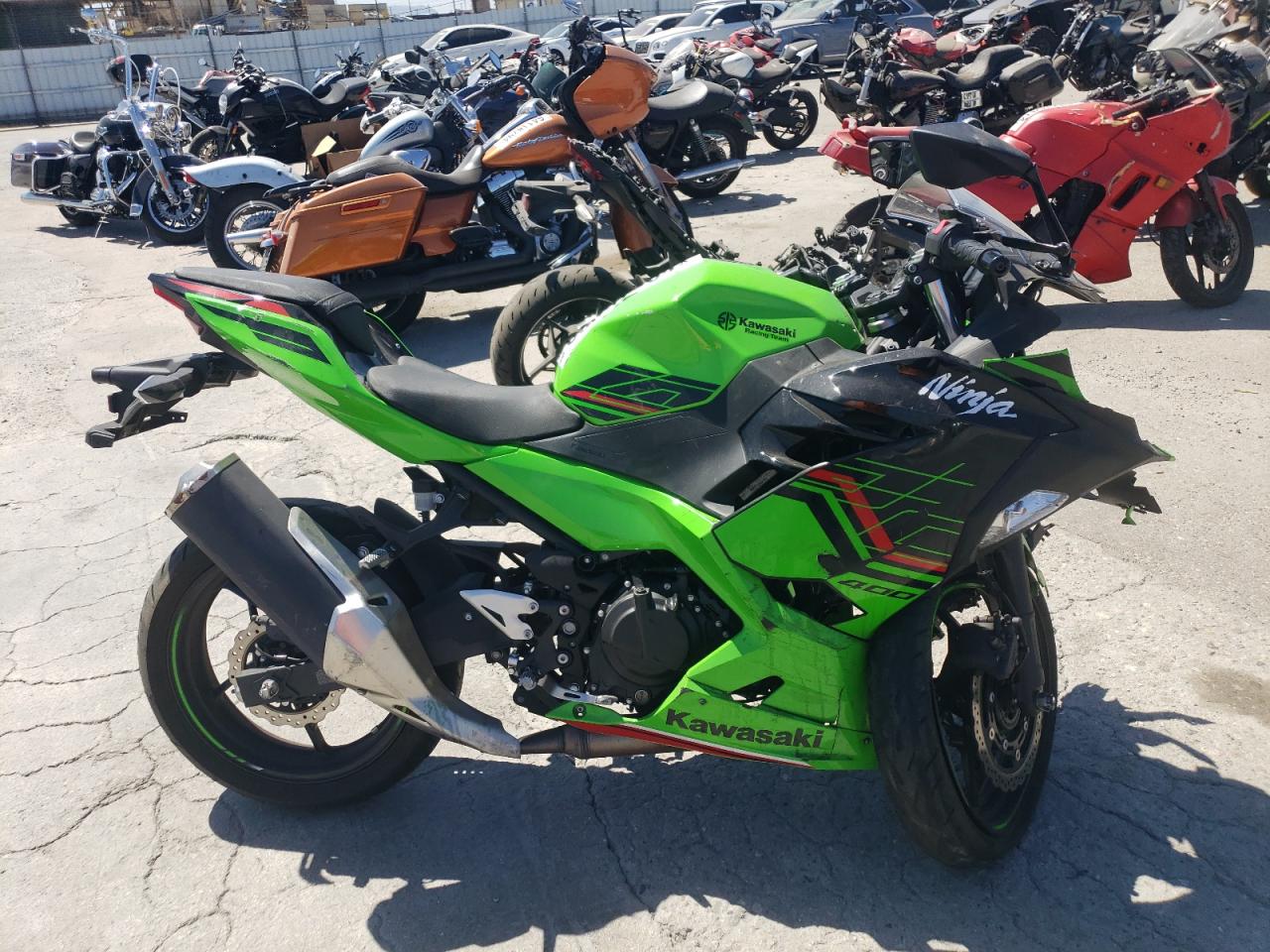  Salvage Kawasaki Ex400