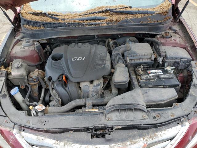 2012 Hyundai Sonata Se VIN: 5NPEC4AC2CH391432 Lot: 61899444