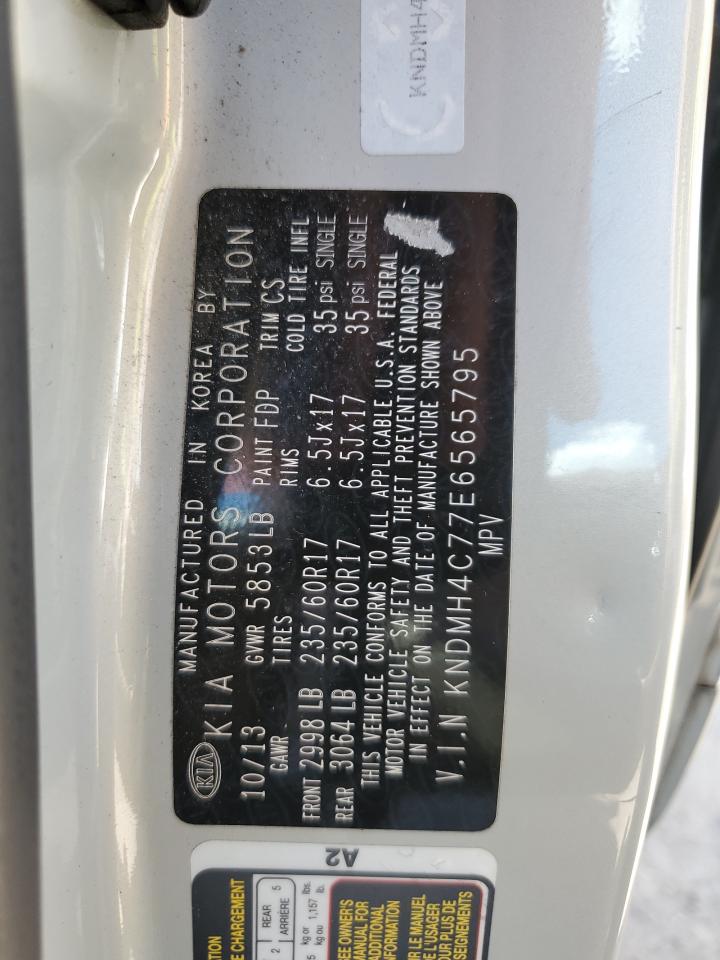 KNDMH4C77E6565795 2014 Kia Sedona Ex