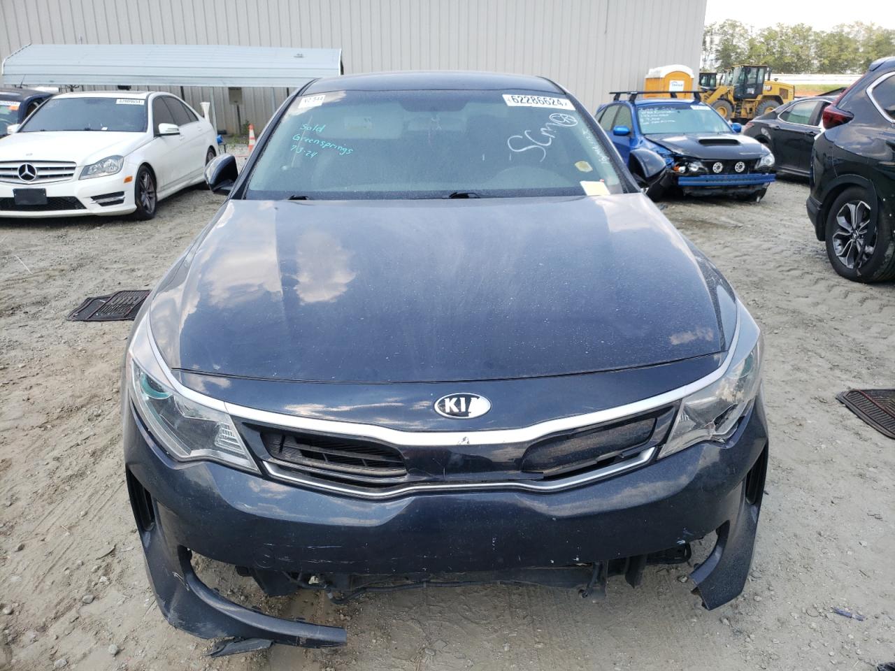 2017 Kia Optima Hybrid vin: KNAGU4LE8H5009686