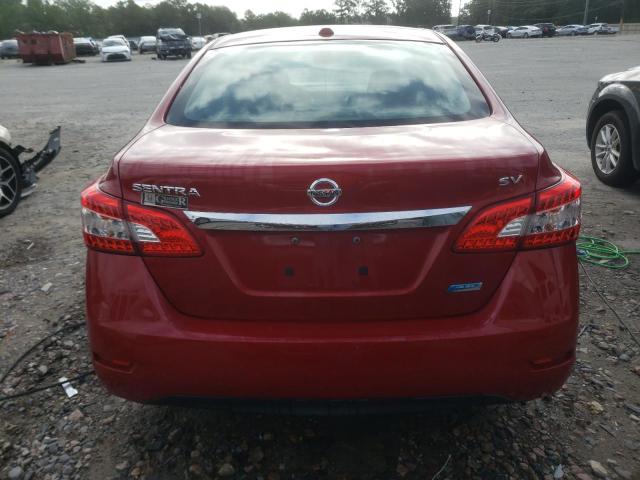 VIN 3N1AB7AP4DL640923 2013 Nissan Sentra, S no.6