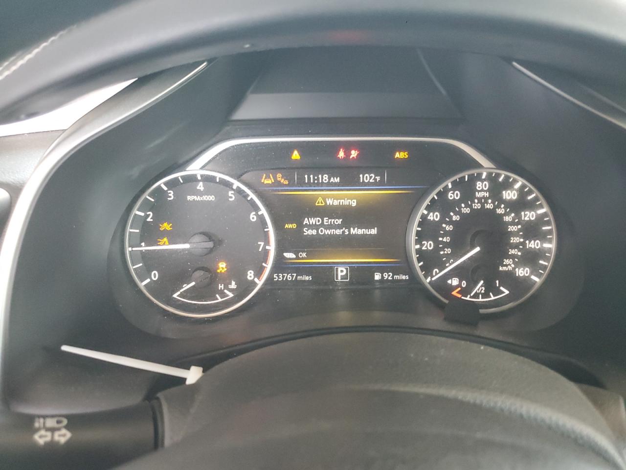 5N1AZ2AS7LN126316 2020 Nissan Murano S