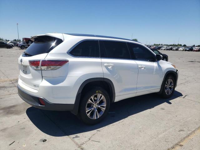 VIN 5TDJKRFH3ES040660 2014 Toyota Highlander, Xle no.3