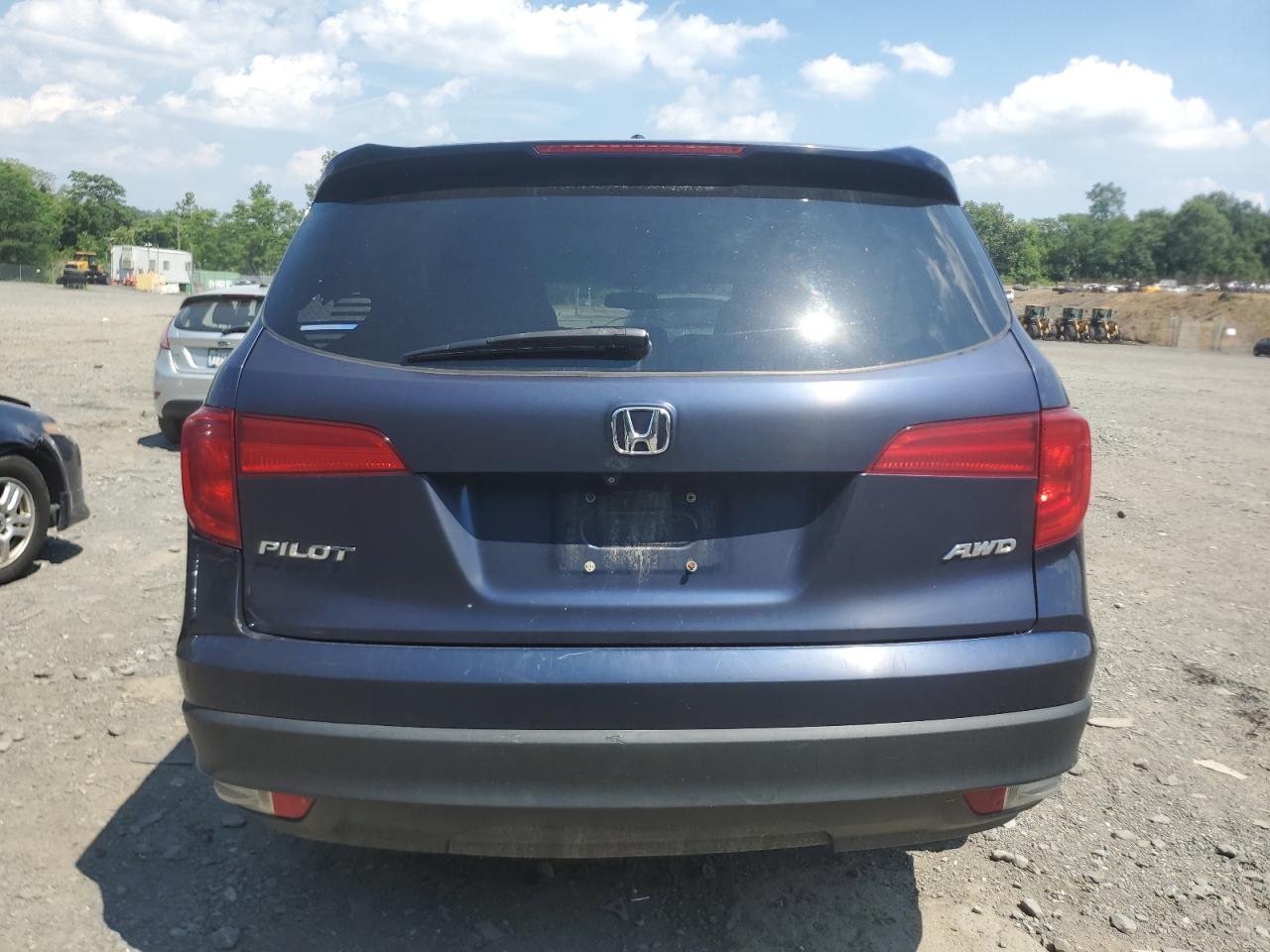 5FNYF6H50GB073658 2016 Honda Pilot Exl