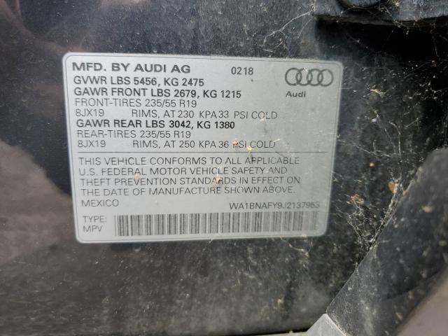 2018 AUDI Q5 QUATTRO - WA1BNAFY9J2137953