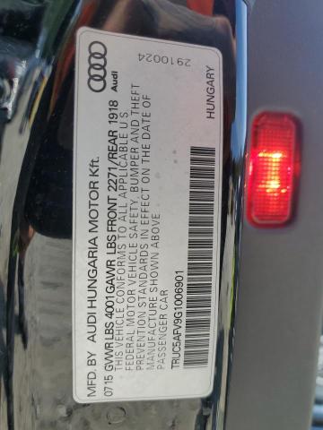 2016 AUDI TT - TRUC5AFV9G1006901