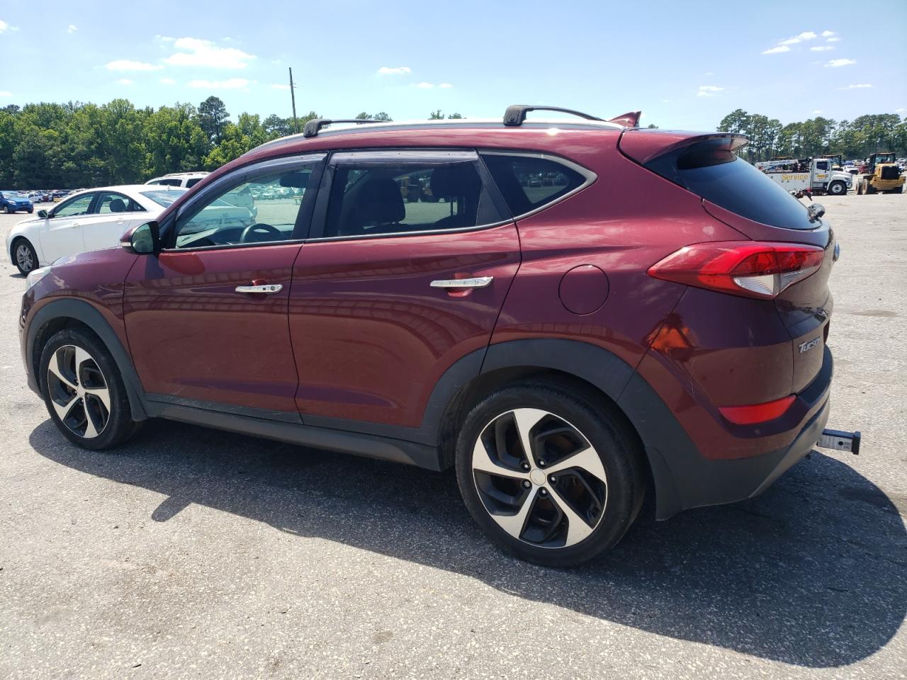 2016 Hyundai Tucson Limited vin: KM8J33A25GU250216