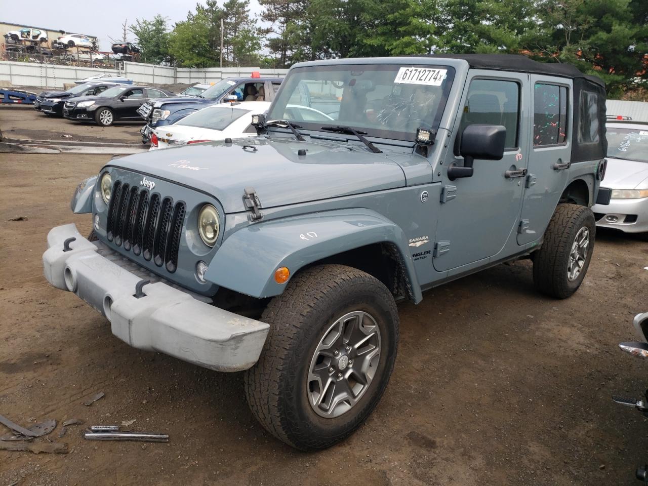 2015 Jeep Wrangler Unlimited Sahara vin: 1C4BJWEG3FL558253