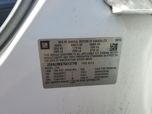 2016 GMC TERRAIN SL - 2GKALMEK7G6137746