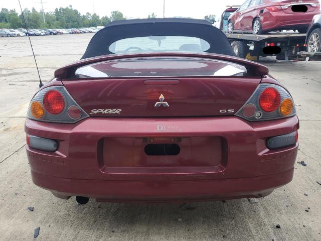 2003 Mitsubishi Eclipse Spyder Gs VIN: 4A3AE45GX3E164265 Lot: 62699754