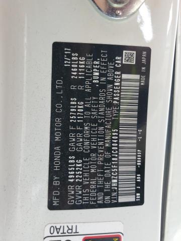 2018 HONDA CLARITY JHMZC5F18JC004095