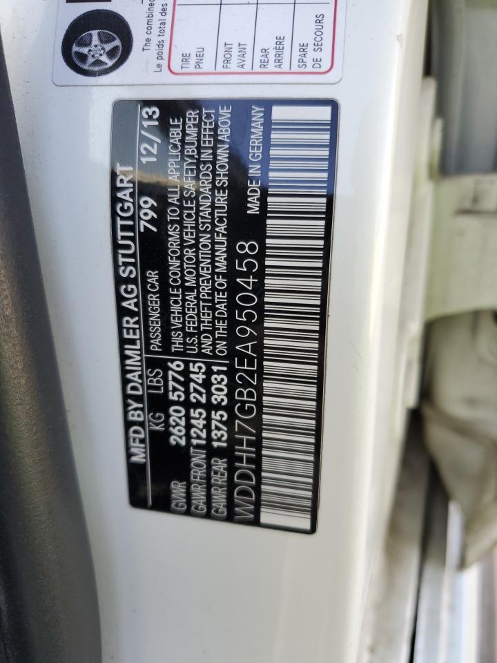 WDDHH7GB2EA950458 2014 Mercedes-Benz E 63 Amg-S