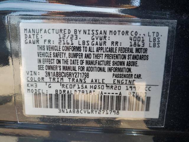 2024 NISSAN SENTRA SV - 3N1AB8CV6RY271798