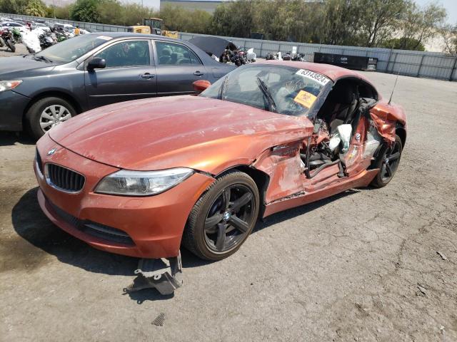 BMW Z4 SDRIVE2 2014 orange converti gas WBALL5C50EJ105435 photo #1