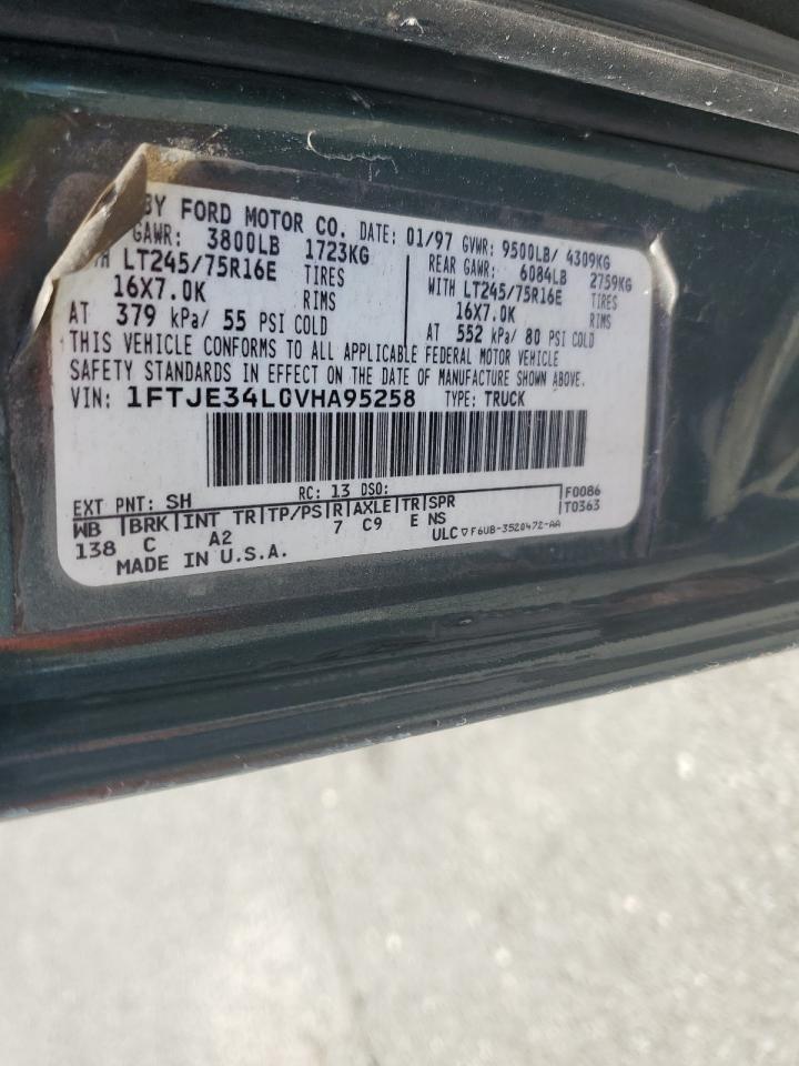 1FTJE34L0VHA95258 1997 Ford Econoline E350 Van