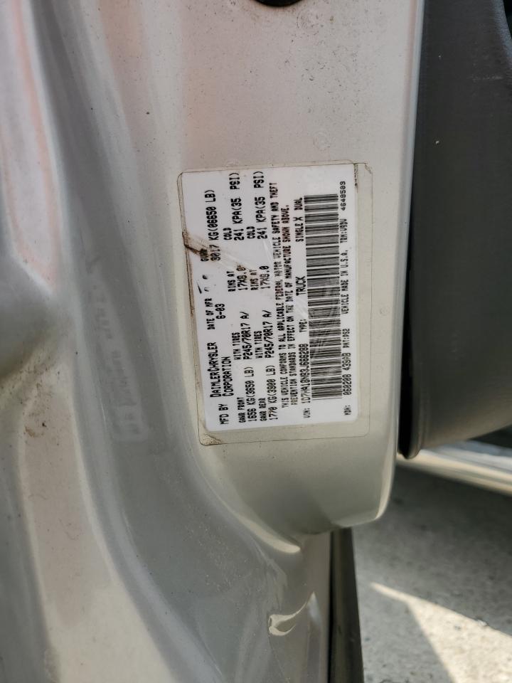 1D7HA18N83J666288 2003 Dodge Ram 1500 St