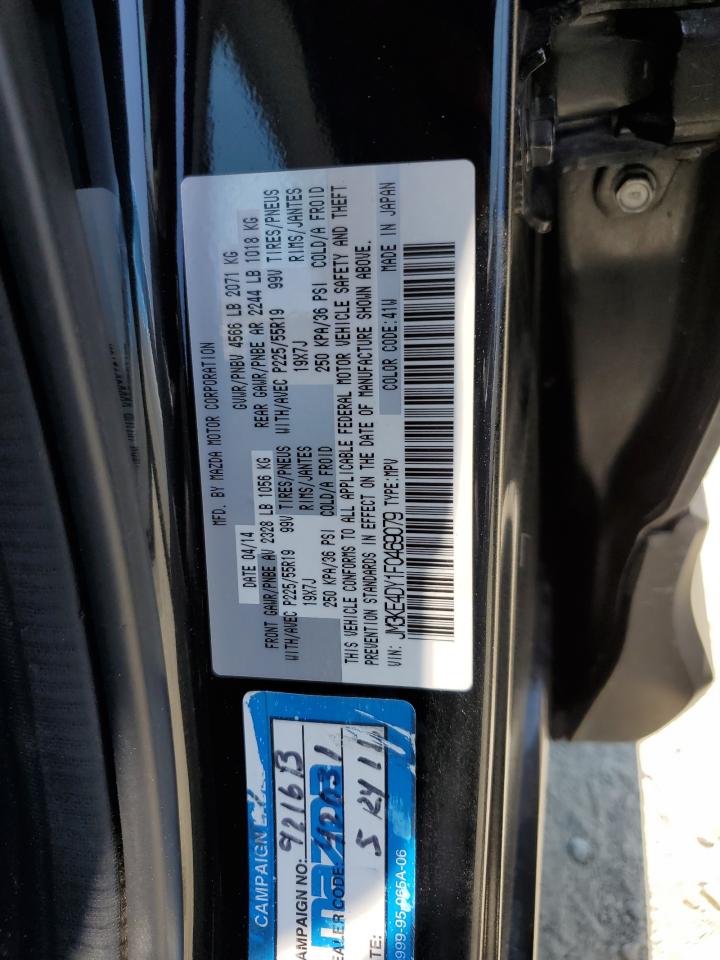 JM3KE4DY1F0469079 2015 Mazda Cx-5 Gt