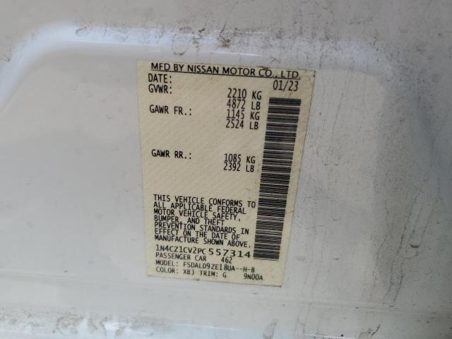 2023 NISSAN LEAF SV PL - 1N4CZ1CV2PC557314