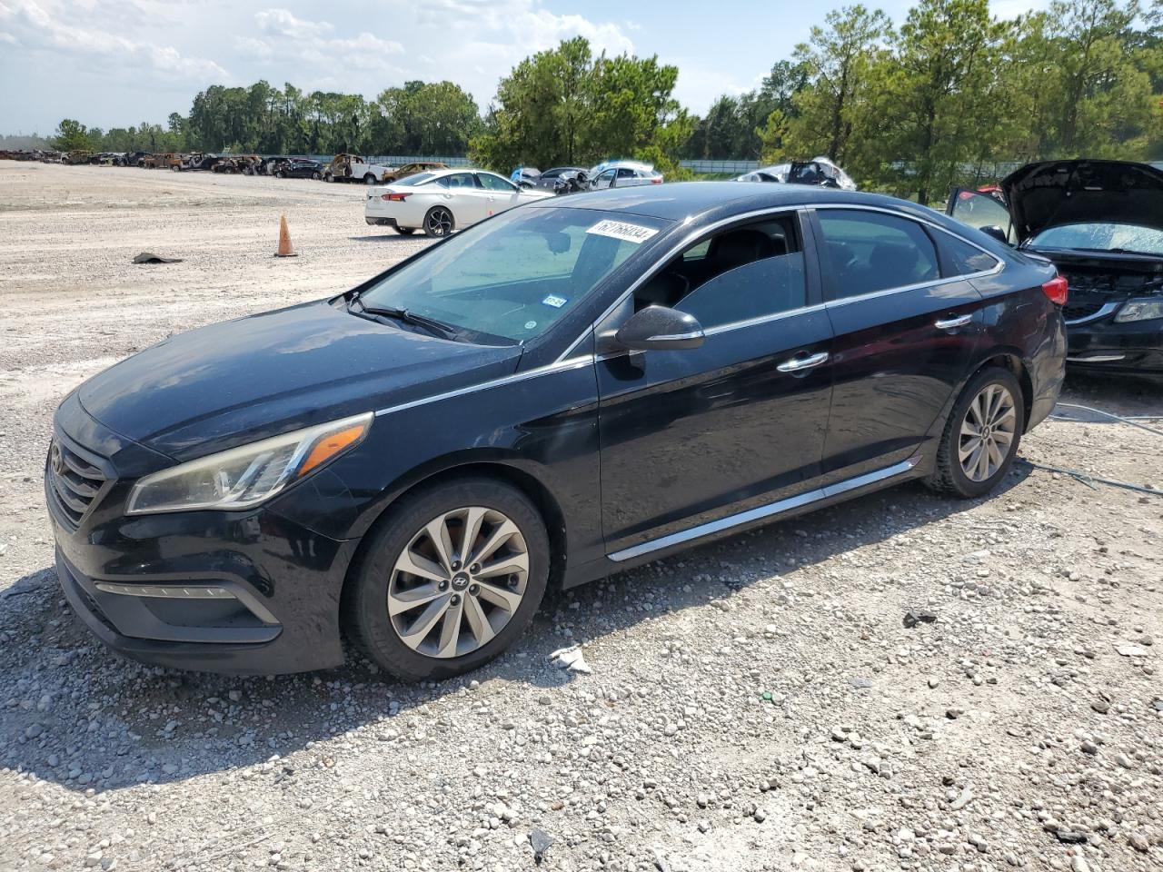 Lot #3020991221 2015 HYUNDAI SONATA SPO